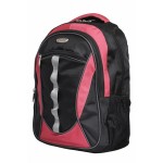 Aqsa ALB60 Stylish Laptop Bag (Black and Red)